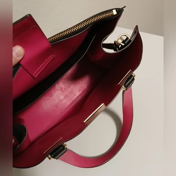 Kate Spade Black & Pink Purse - Picture 11 of 16